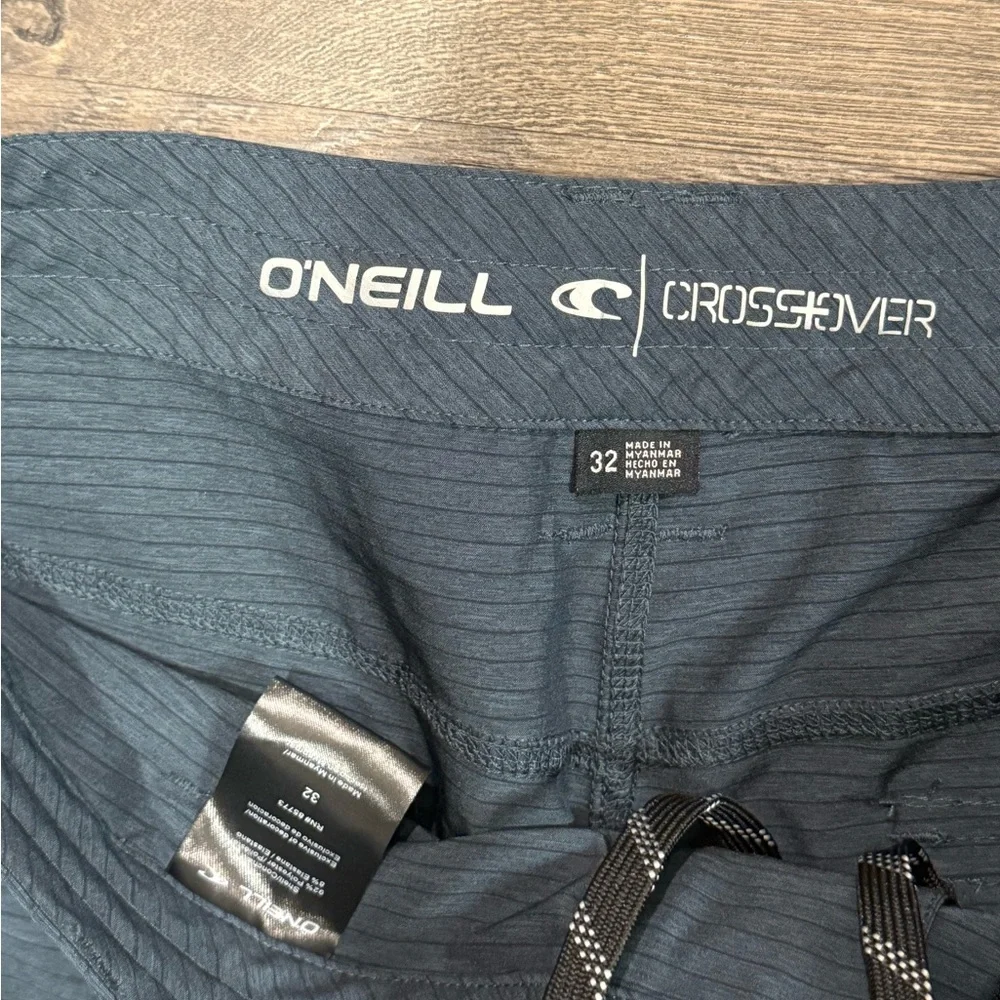 Men's Blue Stripe 19” Board Shorts - Picture 2 of 6